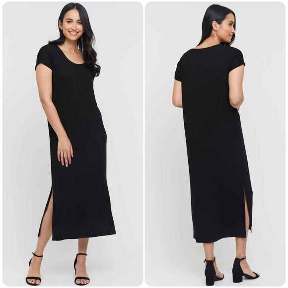 Bamboo Body Elsie Dress in Black | Small - Picture 1 of 6